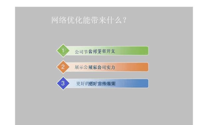 如何优化网站的关键方面（掌握这些技巧）