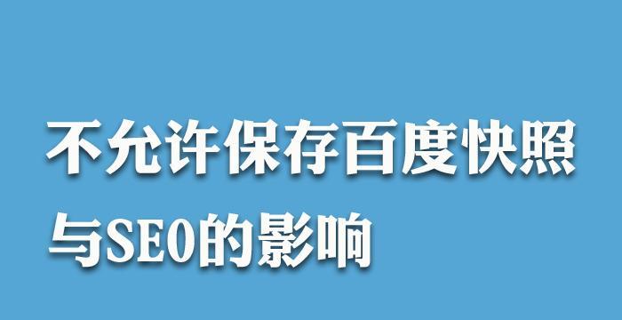 如何加快网站快照更新速度（优化网站架构）