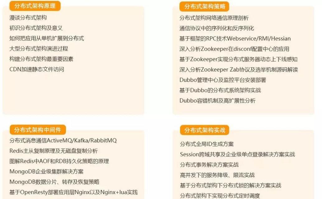 分布式系统在Java中的应用总结是什么？