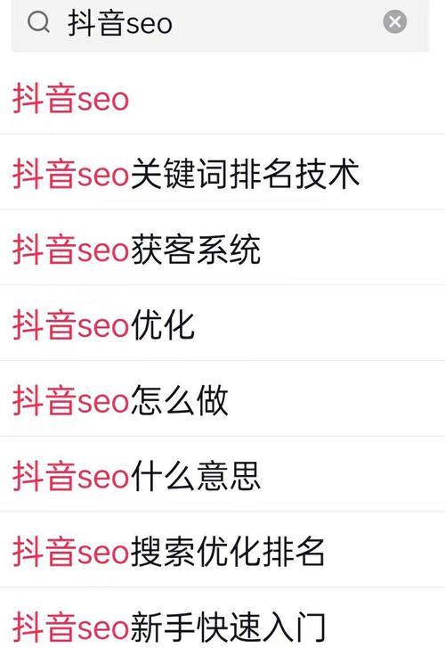 伊宁抖音seo排名如何优化？