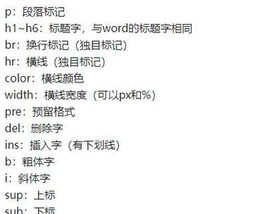 HTML中的行级标签有哪些？如何正确使用它们？