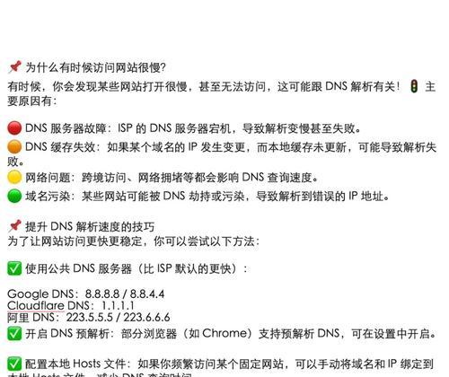 域名解析后网站无法访问怎么办？解析步骤和常见问题解答
